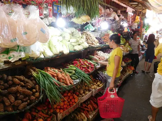 DSCN5694 Vegetable market, Oroquieta City